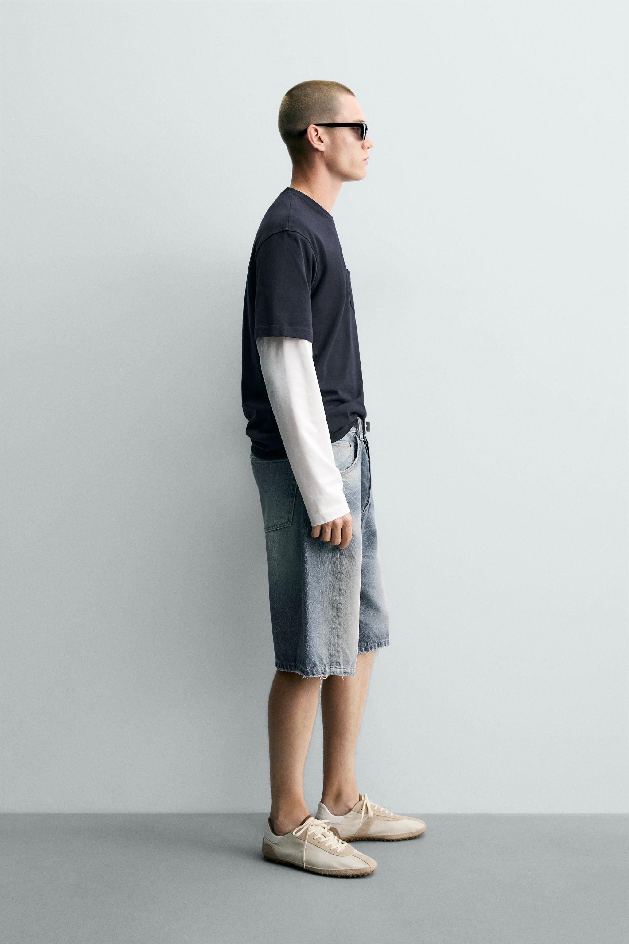 BERMUDA EN JEAN BAGGY